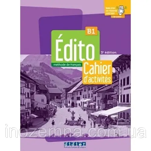 Edito B1 3e Edition Cahier d'activites + didierfle.app, фото 1
