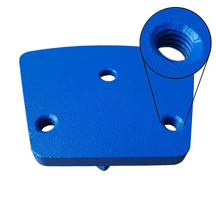 Trapezoid grinding plate #30 Hard Bond (Blue). Фреза шліфувальна, трапеція (Блакитна) 10 мм, фото 3