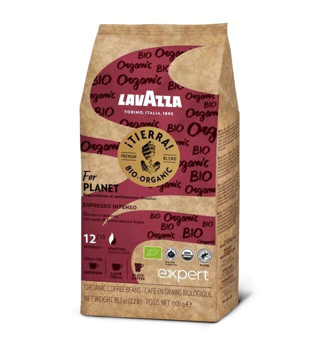 Кава у зернах Lavazza Tierra Bio Organic Expert Intenso 1кг. Лавацца Оригінал Італія