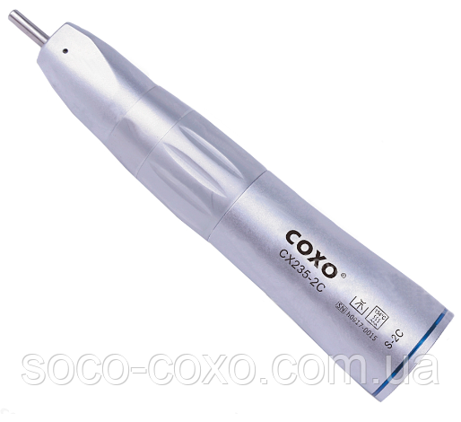 Наконечник прямий COXO CX235 S-2C 1:1 фіброоптика LED, фото 1