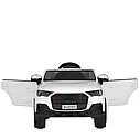 Дитячий електромобіль джип Audi Q7 білий на акумуляторі + пульт, фото 10