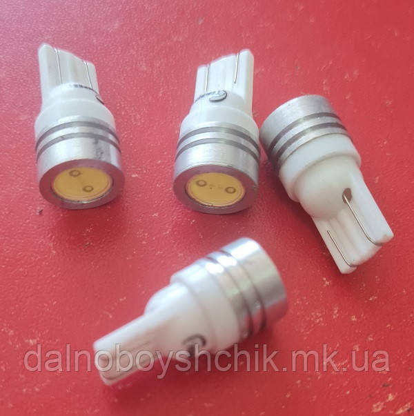 Лампа LED б / ц габарит і панель приладів T10-1LED 24V High Power LED White TEMPEST tmp-02T10-24V, фото 1
