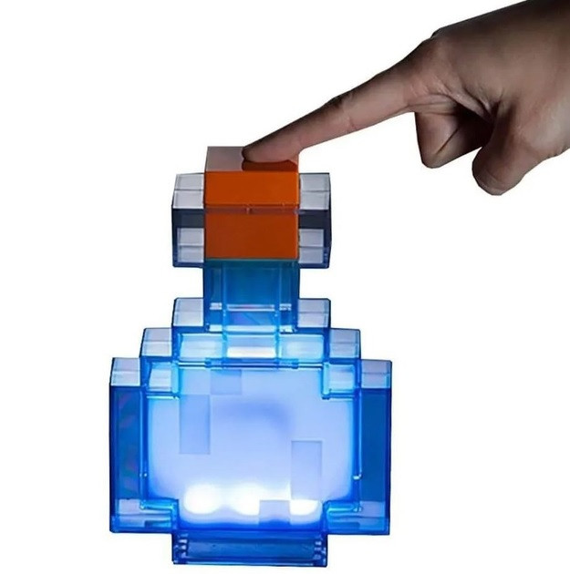 Нічник Майнкрафт Пляшка із Зіллям Minecraft Potion Bottle