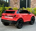 Дитячий електромобіль джип Audi Q7 червоний на акумуляторі + пульт, фото 2