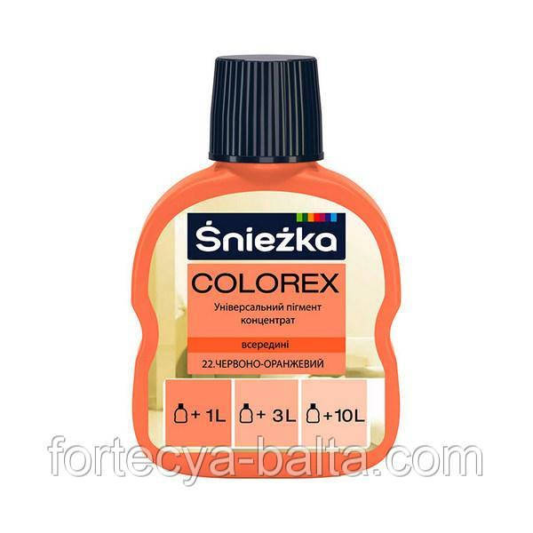 Барвник для водоемульсійної фарби " Снєжка 22 червоно-оранжевий, фото 1