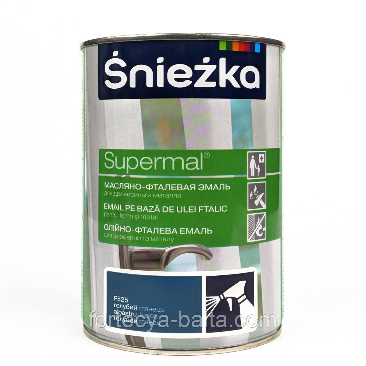 Емаль SNIEZKA блакитна Польща 0,8 л