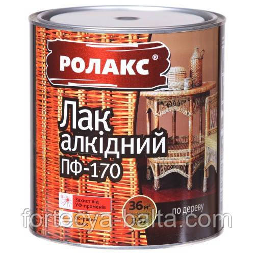 Лак для дерева Ролакс ПФ-170 2,5 л.