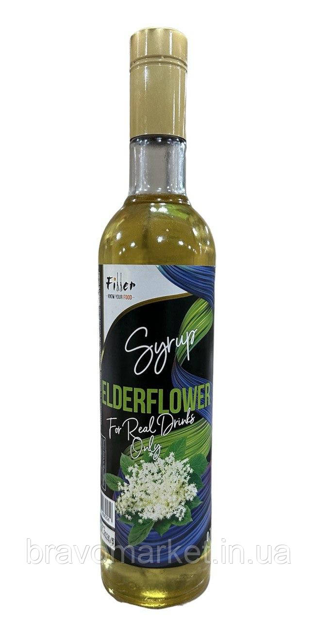 Сироп Бузина ТМ Filler 0,7 л (900 гр), фото 1