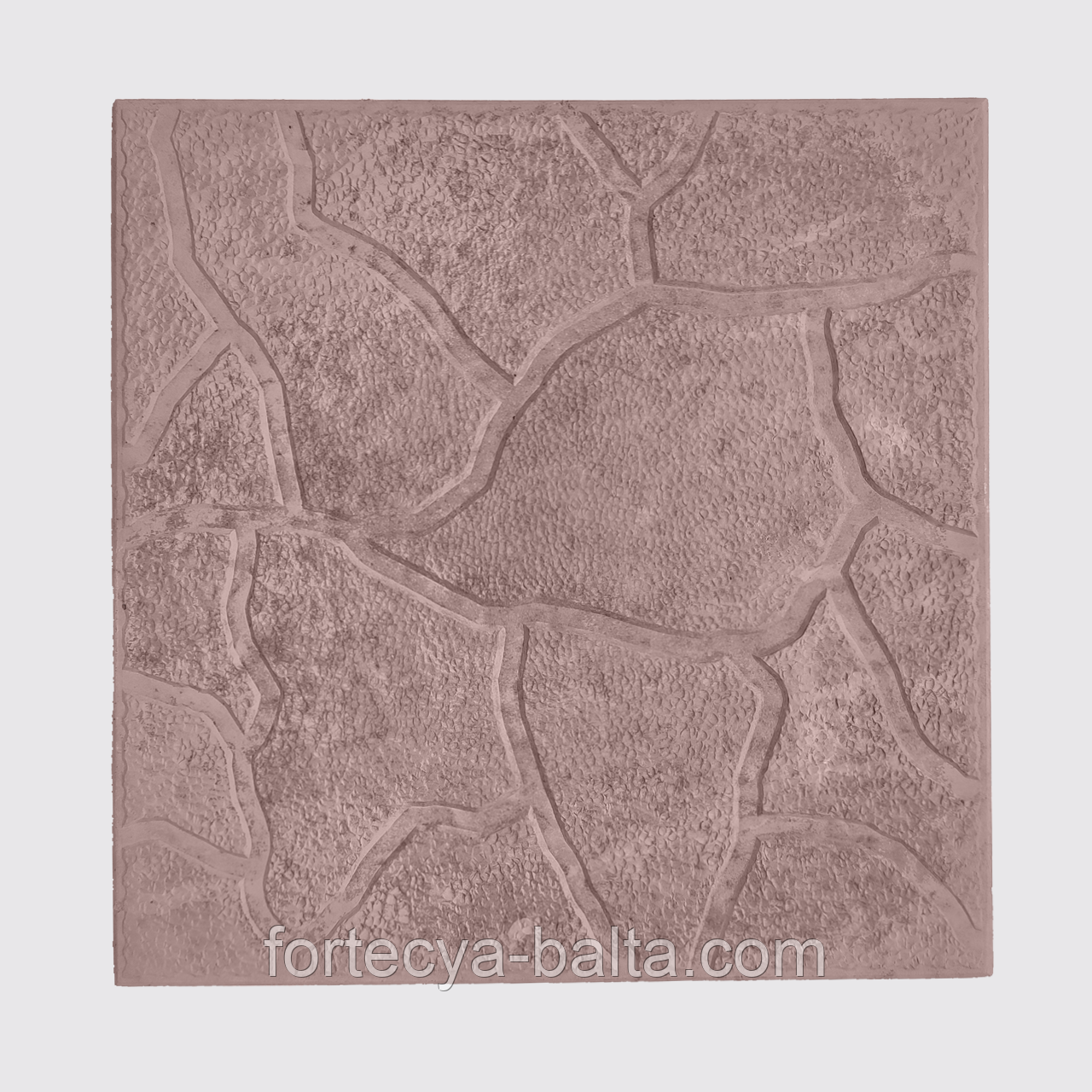 Плитка Тротуарна "Павутинка" 30 червона, фото 1