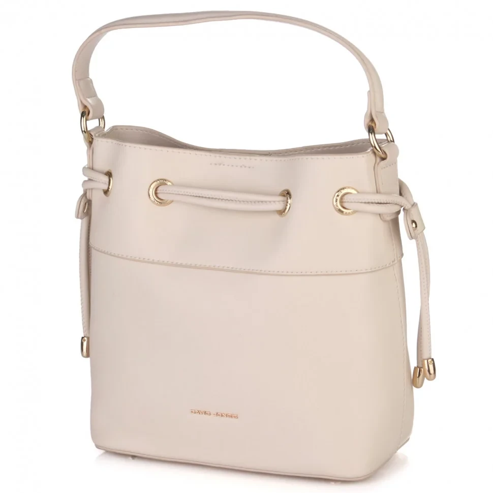 Сумка шкіряна DAVID JONES 9006 IVORY