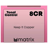 8CR (світлий блонд мідний червоний) Гелевий тонер для волосся без аміаку Matrix Tonal Control Pre-Bonded,90ml, фото 2