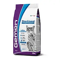 Gemon Cat Sterilised Tuna сухий корм для стерилізованих кішок з тунцем (контейнер), 5 кг