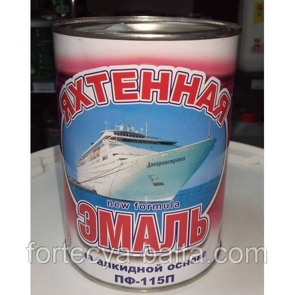 Фарба емалева Яхтова ПФ-115 салатовий 2.8 кг, фото 1