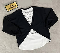 Кофта-обманка для хлопчика для дівчинки