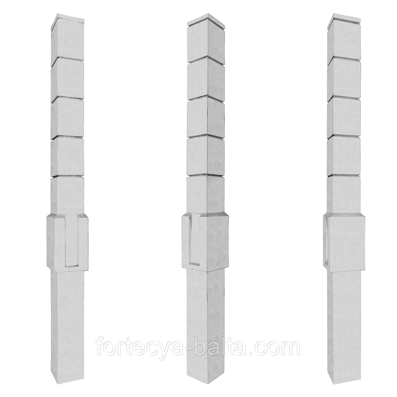 Бетонний Стовп для Огорожі №1, фото 1
