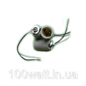 Патрон для люстри Е14 керамічний з дротом 50 см ST 241, фото 1