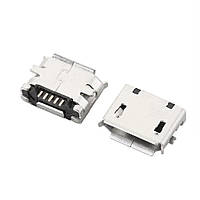 Гніздо Micro USB B 5pin SMT зі спідницею