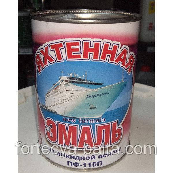 Фарба емалева Яхтова ПФ-115 червона 0.25 кг, фото 1