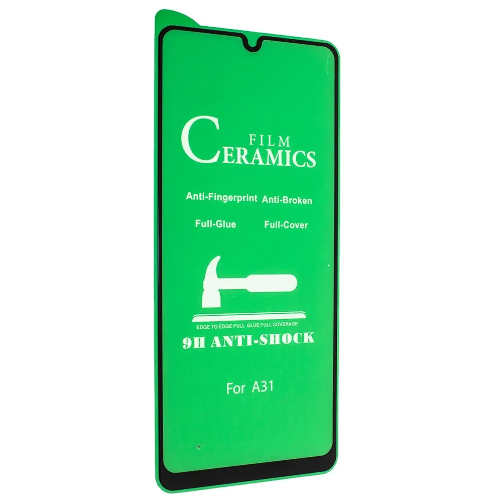 Скло Ceramic (гнучке) Samsung Galaxy A05 Чорне, фото 1