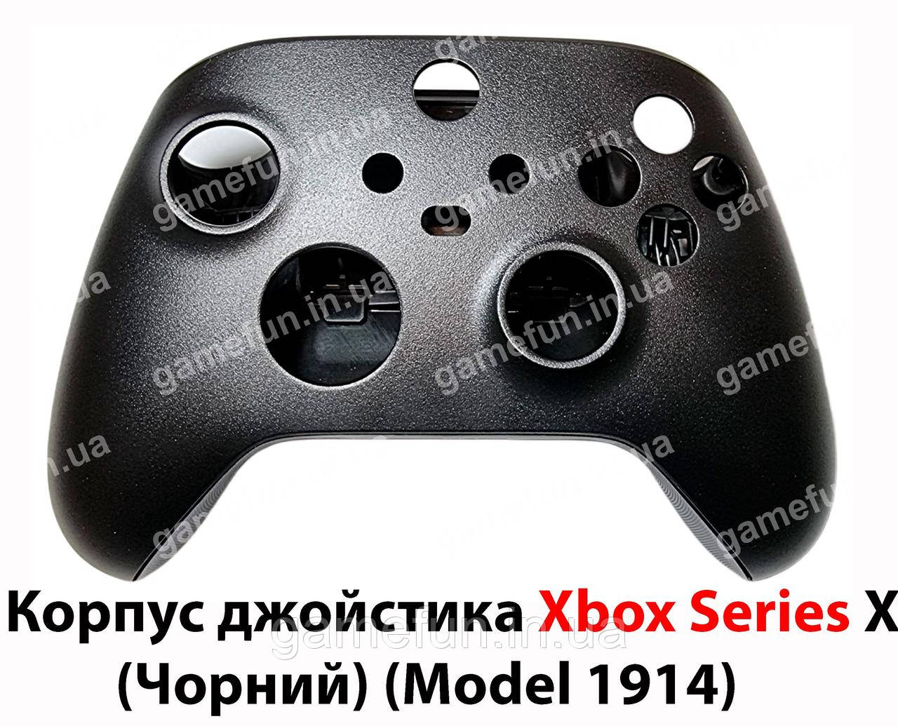 Корпус джойстика Xbox Series X (Чорний) (Model 1914) (Оригінал), фото 1