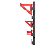 Настінна панель для інструментів стелаж органайзер 58х39 см, фото 5