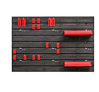 Настінна панель для інструментів стелаж органайзер 58х39 см, фото 3