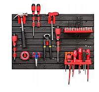 Настінна панель для інструментів стелаж органайзер 58х39 см, фото 2