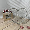 Блюдо для сервірування скляне Валентайн 172 мм Helios D-77-1, фото 2