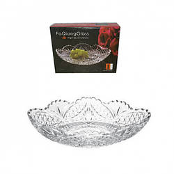 Блюдо для сервірування скляне Еріда 186 мм Helios D-13A-B