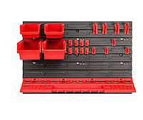 Органайзер настінна панель для інструментів 58х39см 4 контейнера, фото 4