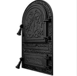 Чавунні топкові дверцята без скла для каміна, печі Iron Fire LINDA WG 310x530