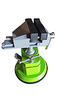 Тиски настільні поворотні на вакуумній присосці Beking BG-626703, фото 5