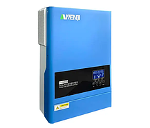 6кВт гібридна сонячна станція з ФЕМ 1,3 кВт АКБ LiFePO4 51,2В з резервом 5,1 кВт*год МРРТ контролер, фото 4