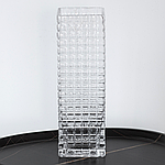 Ваза скляна прозора Баланс 30,5 см