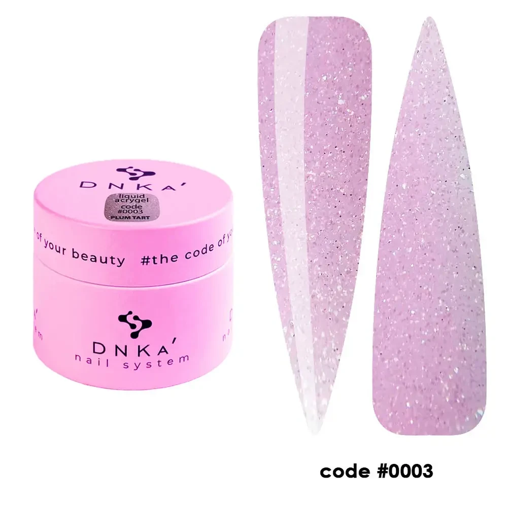 DNKa' Liquid Acrygel #0003 Plum Tart, 15 мл
