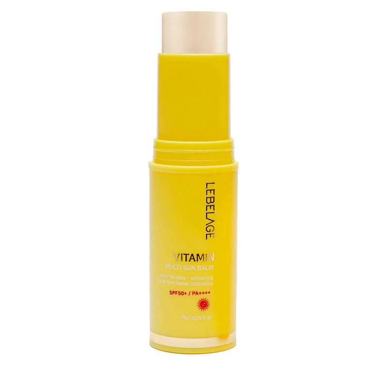 Сонцезахисний бальзам-праймер Lebelage Vitamin Multi Sun Balm з мультивітамінами SPF 50+ 10 мл