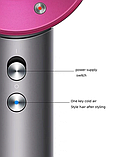 Фени з іонізацією Фен DYS 5 в 1 1600 вт для укладання, догляду за волоссям із насадками в дорогу, фото 10