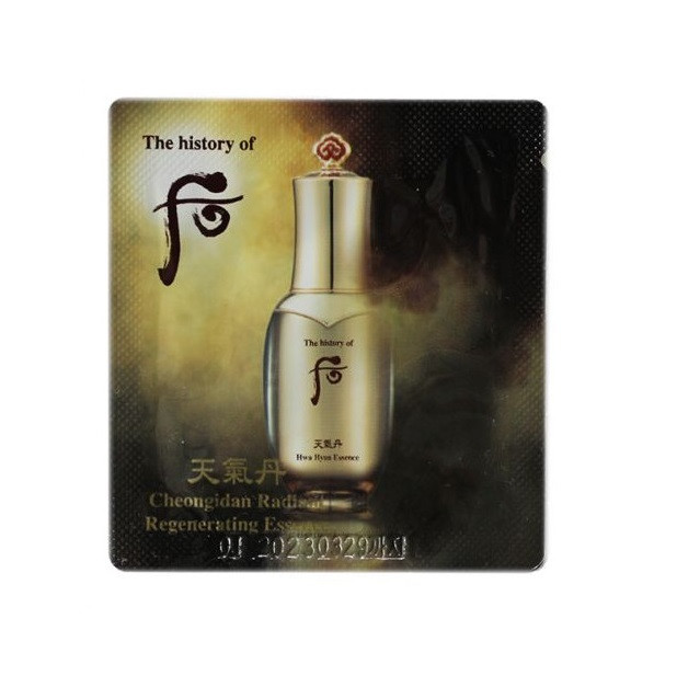 Регенеруюча есенція з женьшенем The History of Whoo Cheongidan Radiant Regenerating Essence пробник 1 мл