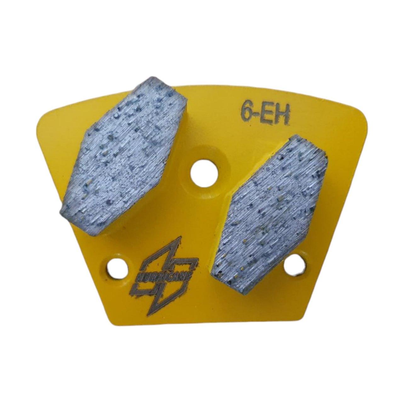 Trapezoid grinding plate #6 Extremely Hard Bond (Yellow). Фреза шліфувальна #6, трапеція (Жовта) 13мм