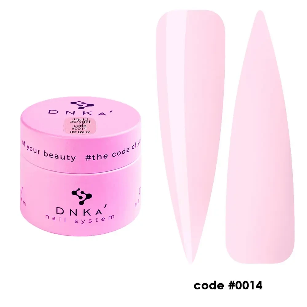 DNKa' Liquid Acrygel #0014 Ice Lolly, 15 мл