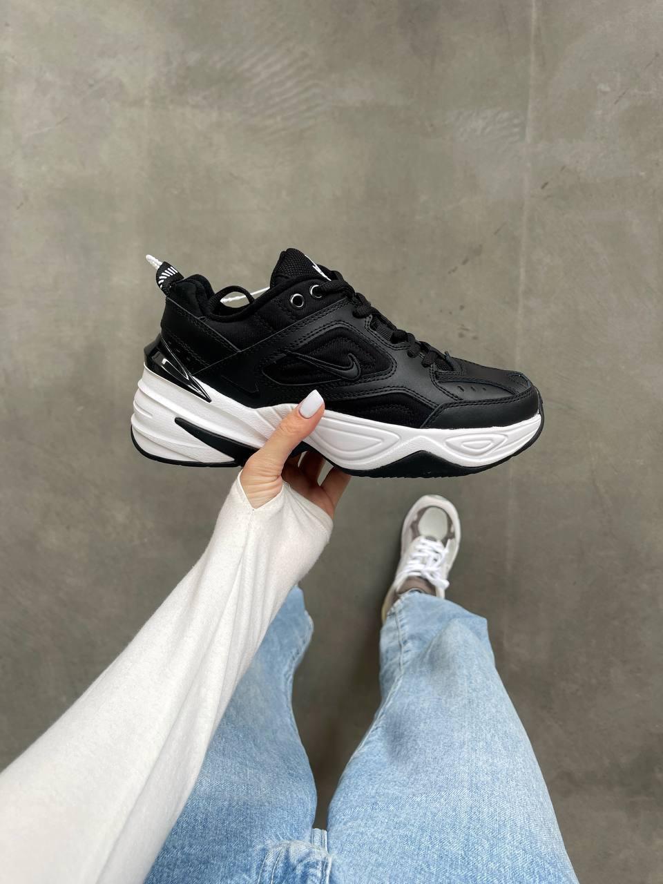 Жіночі демісезонні кросівки Nike M2K Black (чорні) спортивні стильні кросівки N006 Найк vkross, фото 1