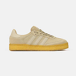 Чоловічі спортивні кросівки Adidas Clarks 8th Street Samba by Ronnie Fieg Savannah (пісочні) art0994 Адідас vkross