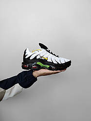 Чоловічі спортивні кросівки Nike Air Max Tuned 1 "Volt Gradient" (білі) стильні кросівки NK690 Найк vkross