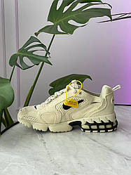 Чоловічі кросівки Nike Air Zoom x Stussy Spiridon Cage 2 'Fossil' (пісочні) стильні 0184 Найк vkross