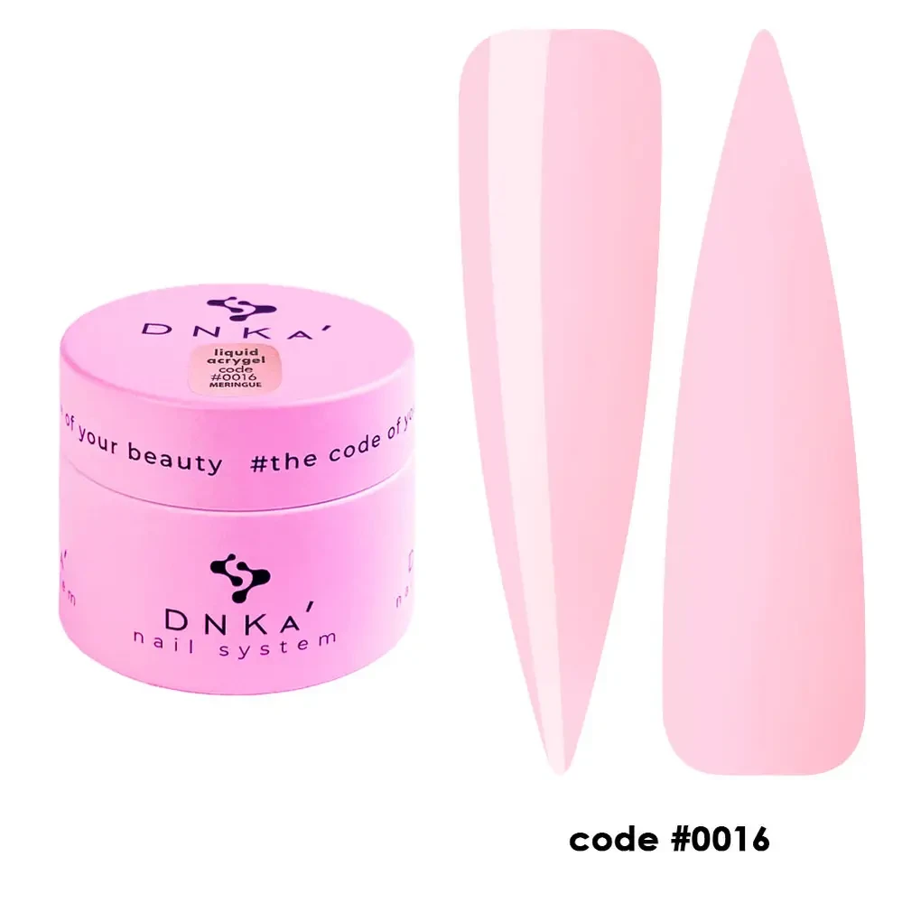 DNKa' Liquid Acrygel #0016 Meringue, 15 мл