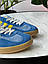 Жіночі демісезонні кросівки Adidas x Gucci Gazelle Blue (сині) стильні повсякденні кроси 0911 Адідас vkross, фото 7