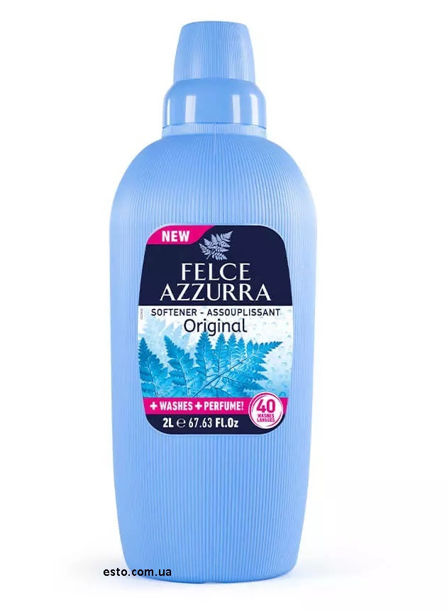 Кондиціонер для тканин Felce Azzurra Original 2 л 40 прань