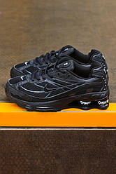Чоловічі кросівки Nike Shox Ride 2 SP x Supreme (чорні) низькі стильні кросівки 1109 Найк vkross