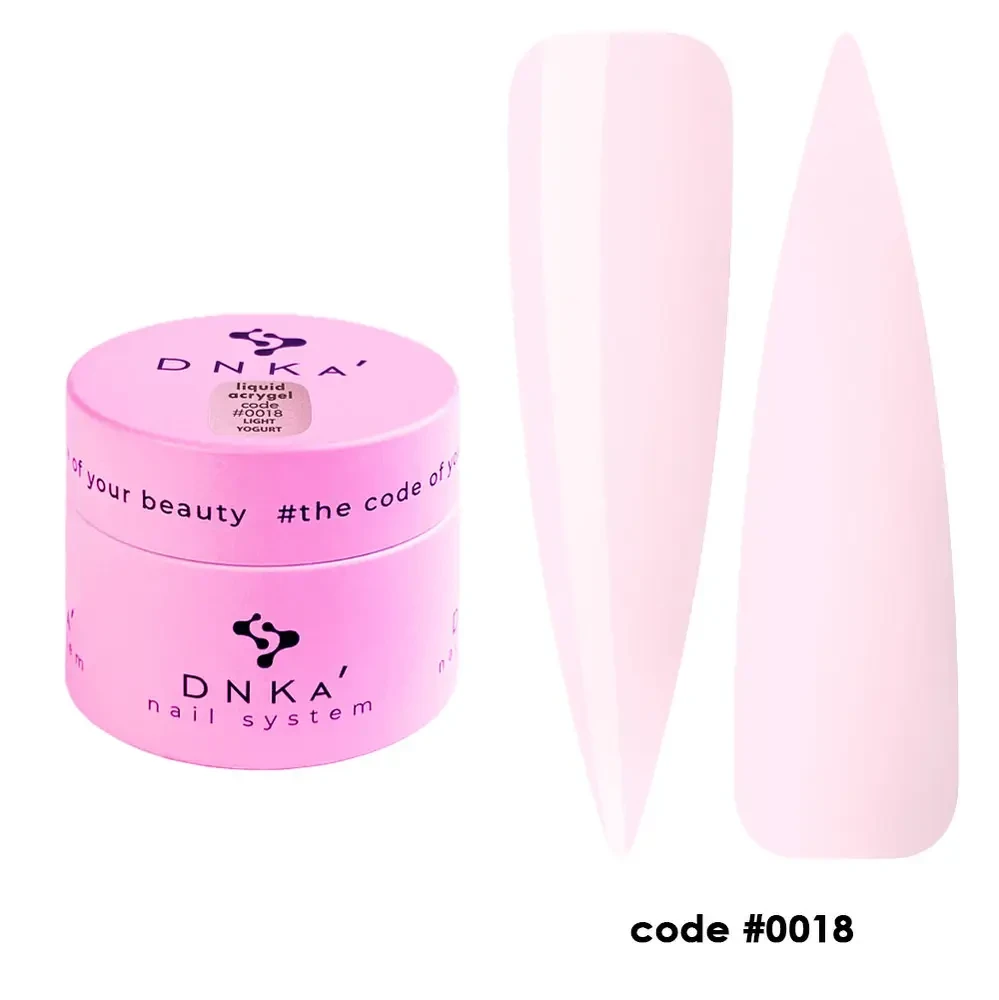 DNKa' Liquid Acrygel #0018 Yogurt, 15 мл