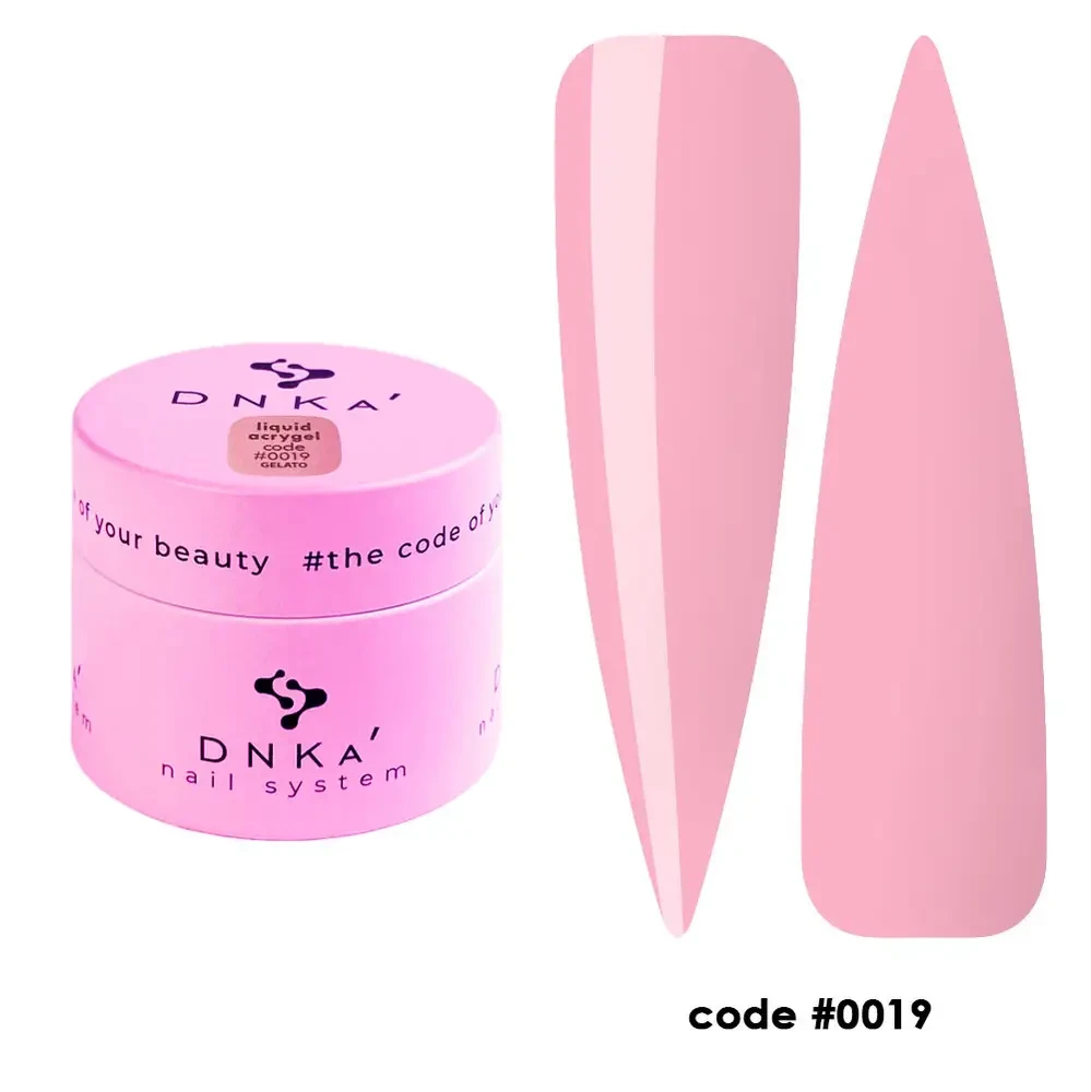 DNKa' Liquid Acrygel #0019 Gelato, 15 мл
